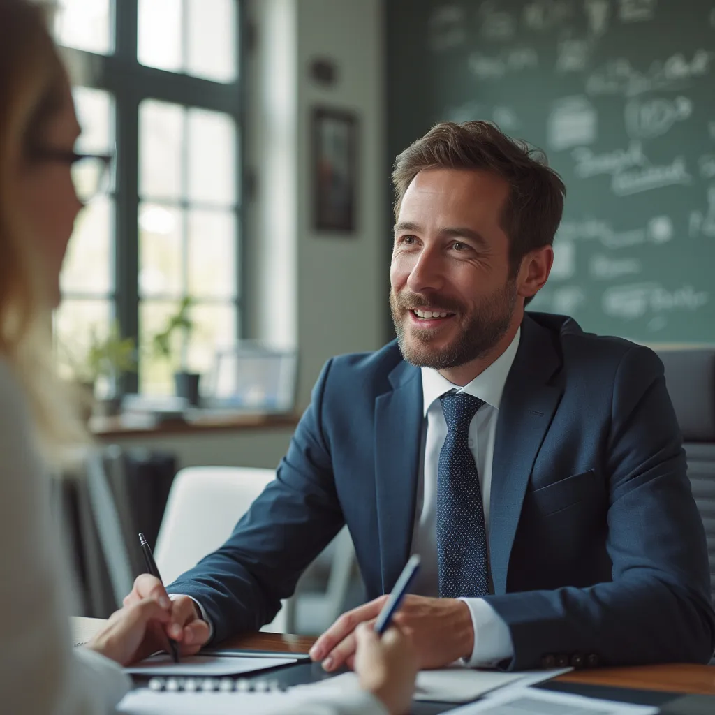 Equipo diverso de EmpresaGlobal colaborando en una estrategia de negocios